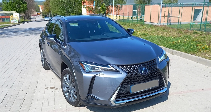 Lexus UX cena 112900 przebieg: 80600, rok produkcji 2019 z Dzierżoniów małe 121